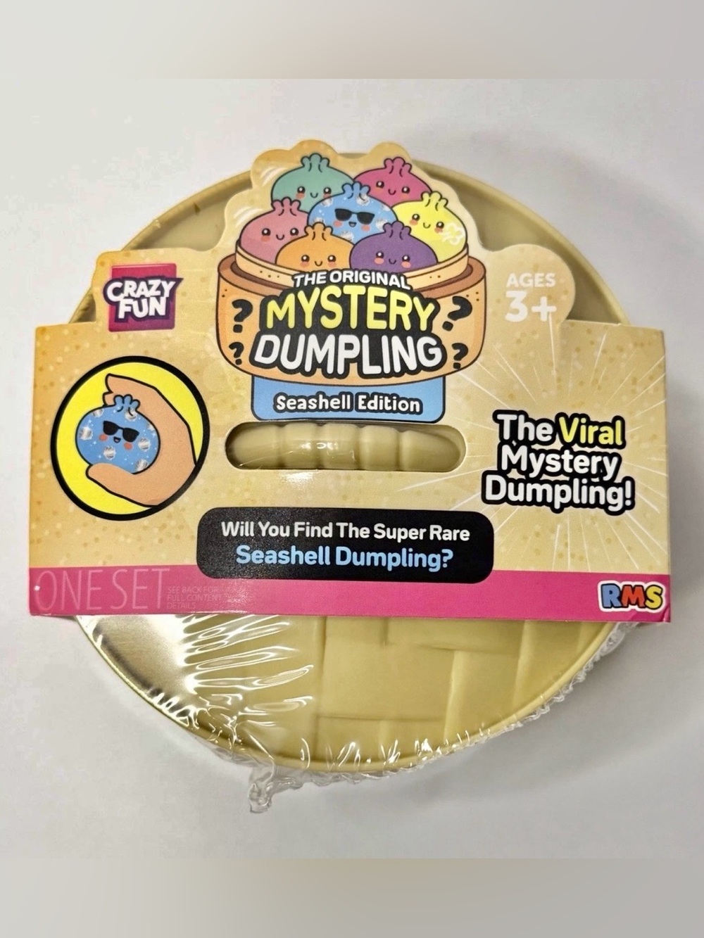 Seashell Edition Mystery Dumpling - Crazy Fun RMS Five Below NEW